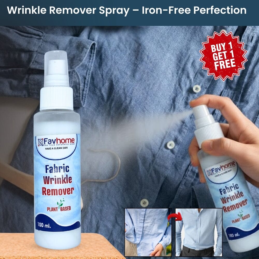 Magic Wrinkle Remover Spray ( Buy 1 Get 1 FREE 🔥 Summer Sale ) – Favhome IN