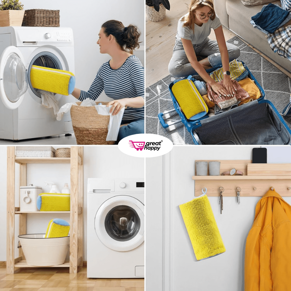 Premium Shoe Wash Bag for Washing Machine – Reusable Protective Laundry Bag for Sneakers & Sports Shoes ( Buy 1 Get 1 Free )