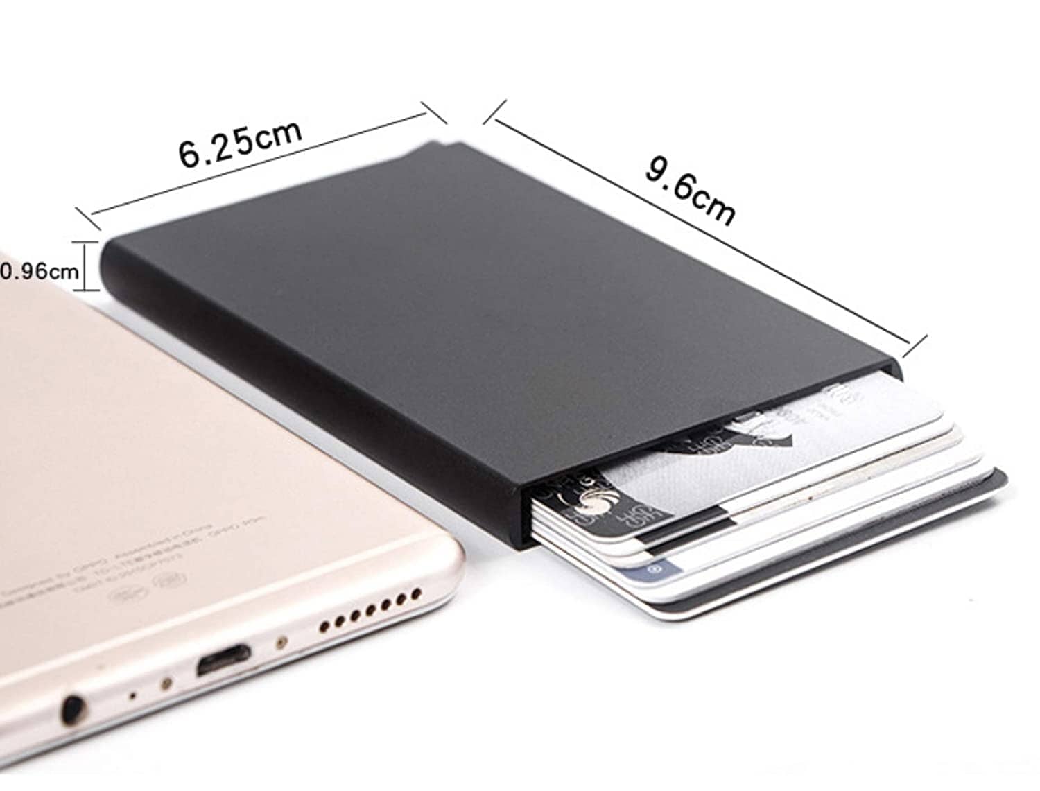 RFID Blocking Sleeve Protector Holder for ID Credit Card Anti Theft Sc RFID Blocking Sleeve Protector Holder for ID Credit Card Anti Theft Sc