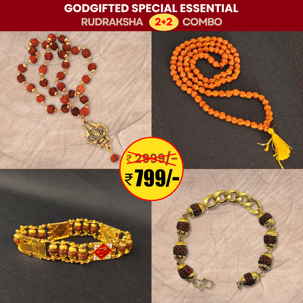 Special Essential Rudrakhsa 2+2 Combo