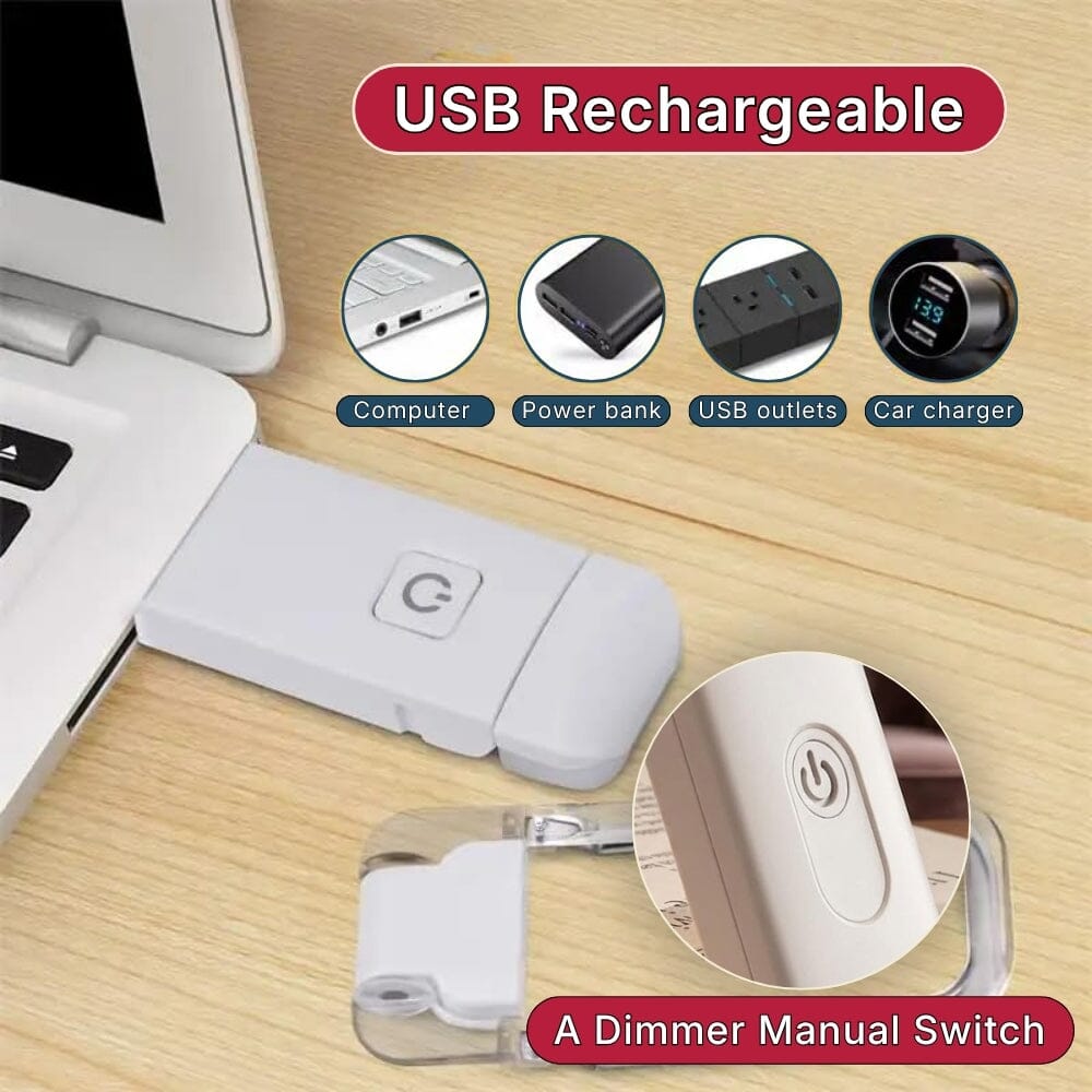 USB Rechargeable LED Study Light -🔥Summer Sale – Favhome IN