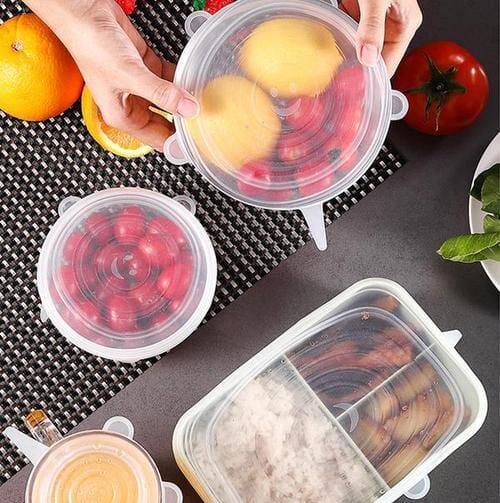 Multipurpose Silicone Lid - Reusable & Microwave Safe
