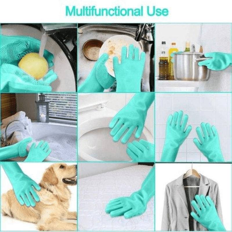 Winter Special Dishwashing Gloves - 1 Pair (BPA Free) - Reusable