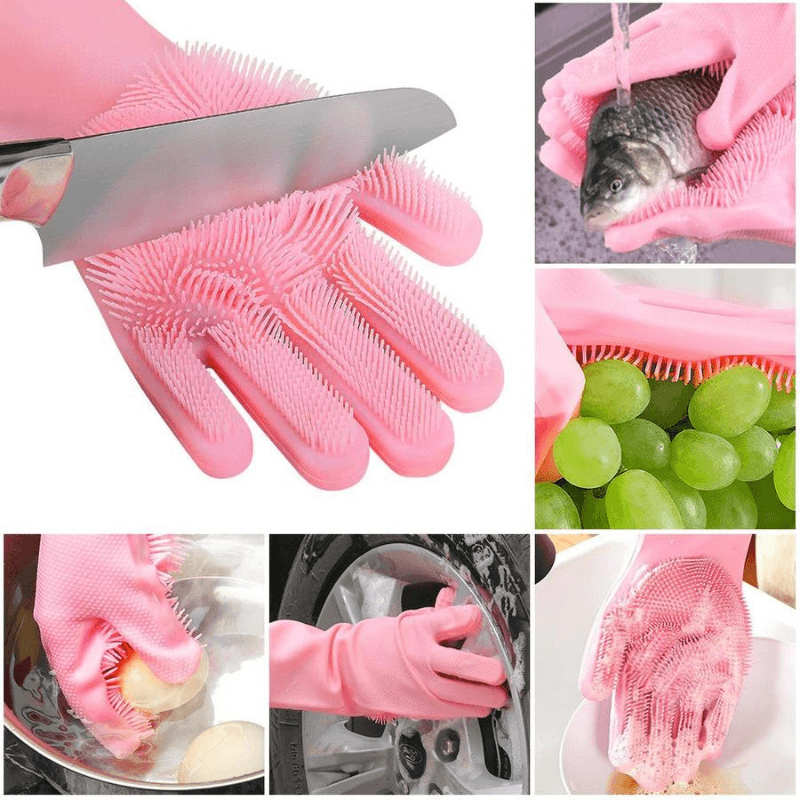 Winter Special Dishwashing Gloves Pair (BPA Free) Reusable